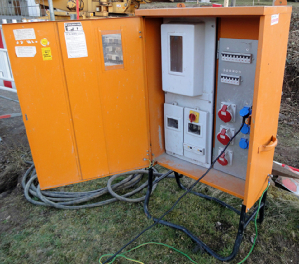 Baustromkasten bei Dhatt Elektrotechnik GmbH in Hamburg